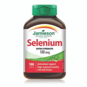 Jamieson Selenium 100Mcg, 100 Tablet