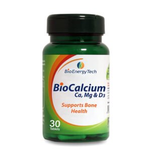 Bio Energy Tech Calcium, Vitamin D3 And Magnesium 30 Tablet