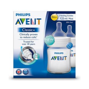 AVENT20CLASSIC20FEEDING20BOTTLE2012520ML20220PCS Ein Pharm Online Shop - Avent Classic Feeding Bottle 125M - 2Pcs