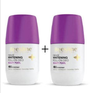 Beesline Deodorant Roll On Whitening Beauty Pearl + 1 free
